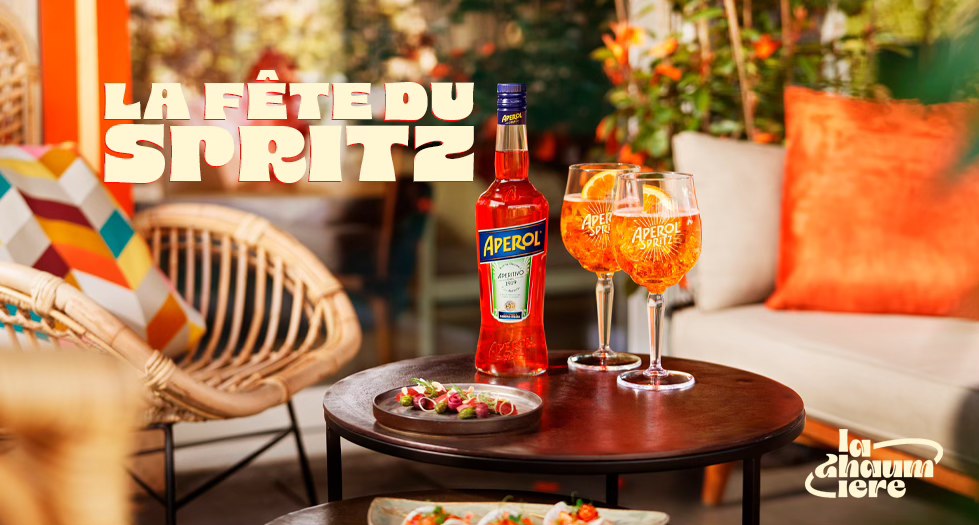 Affiche : La Fête du Spritz à La Chaumière 🧡