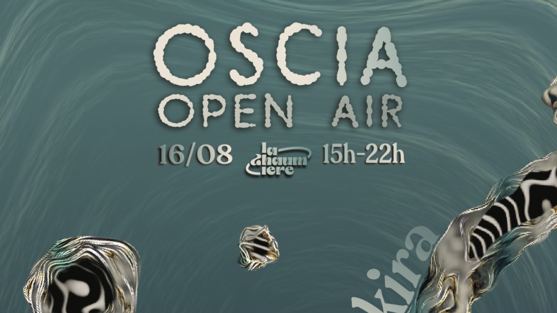 Affiche : ✨OSCIA EN OPEN AIR À LA CHAUMIÈRE ✨