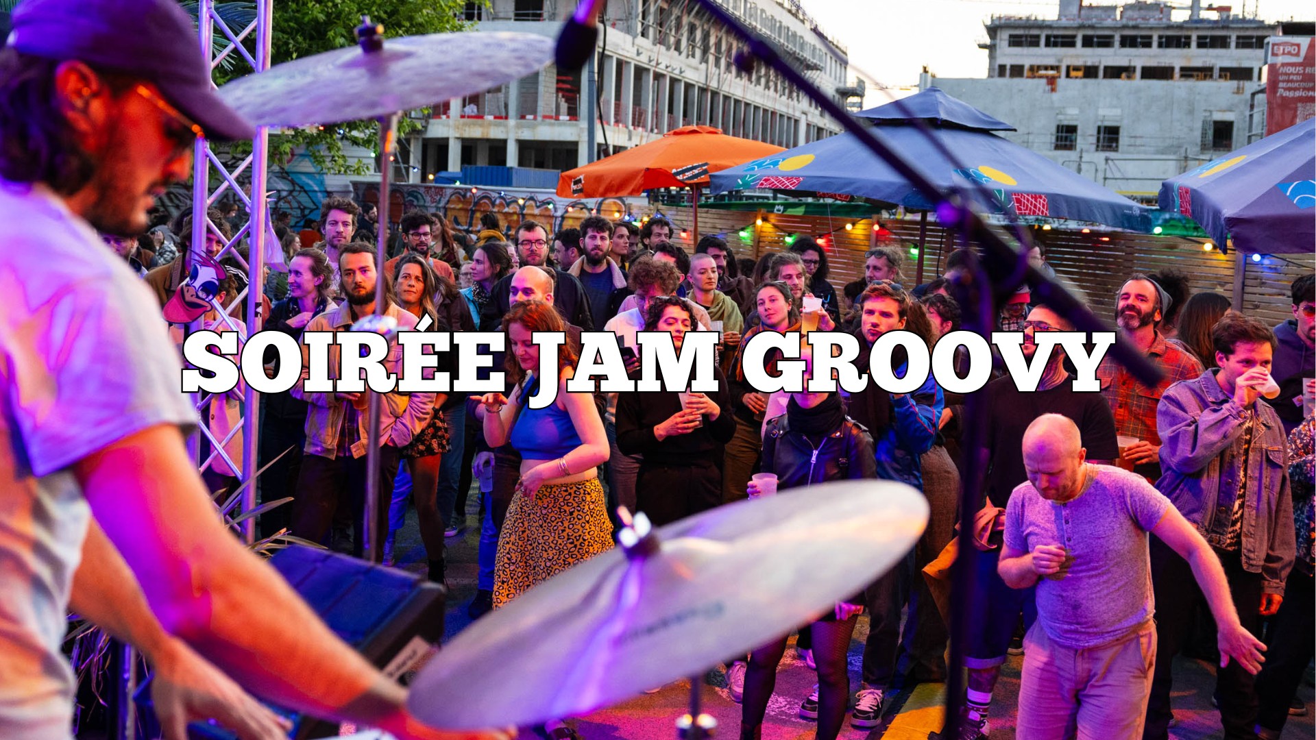 Affiche : 🎶 SOIRÉE JAM GROOVY À LA CHAUMIÈRE 🎶