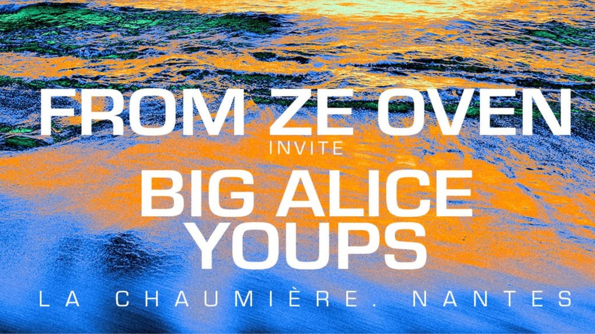 Affiche : OPEN AIR ÉLECTRO : FROM ZE OVEN À LA CHAUMIÈRE ☀️