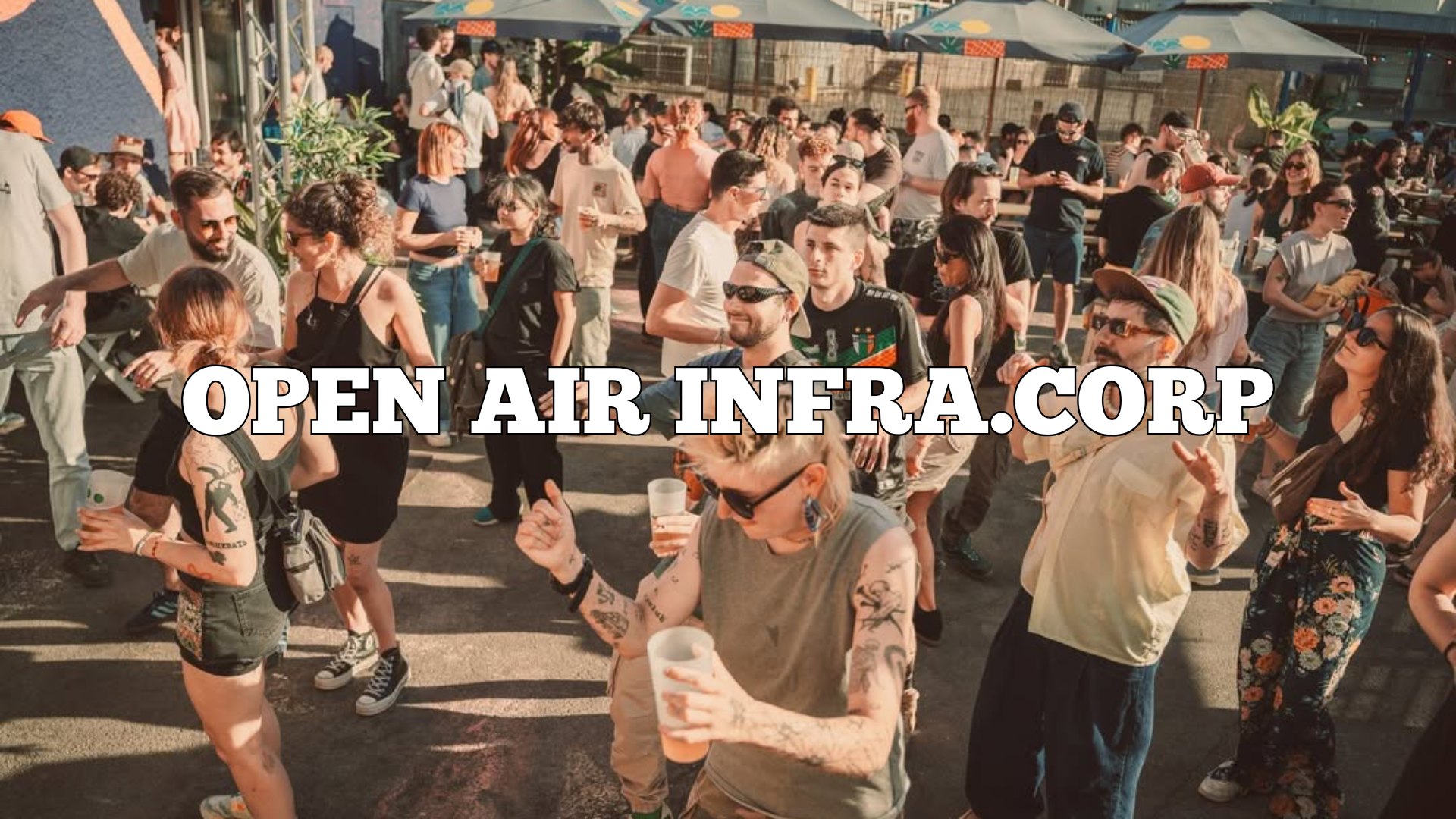 Affiche : ☀️ INFRA.CORP EN OPEN AIR À LA CHAUMIÈRE ☀️