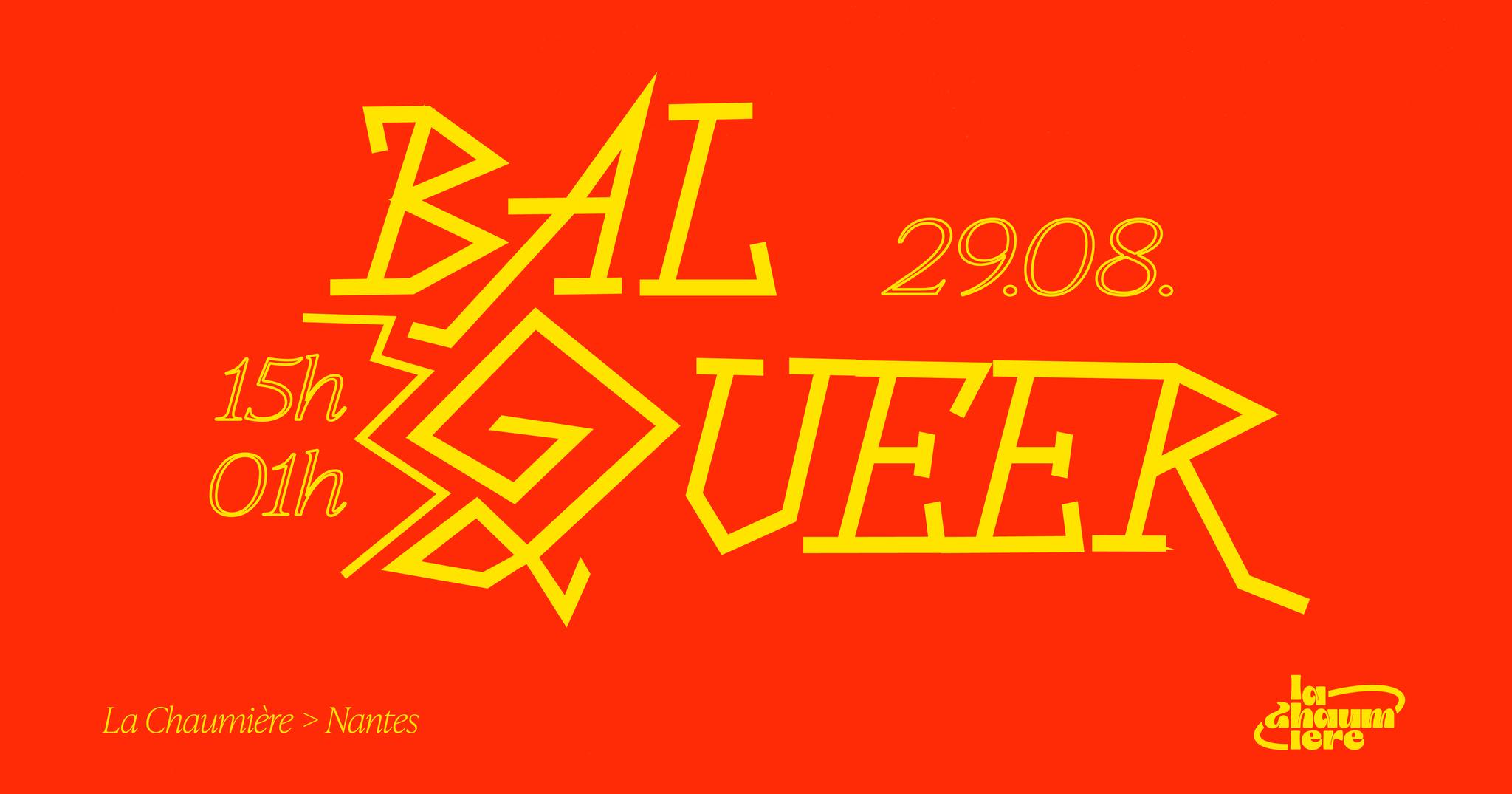 Affiche : Bal Queer : Drag Show, DJ Set & Stands à La Chaumière