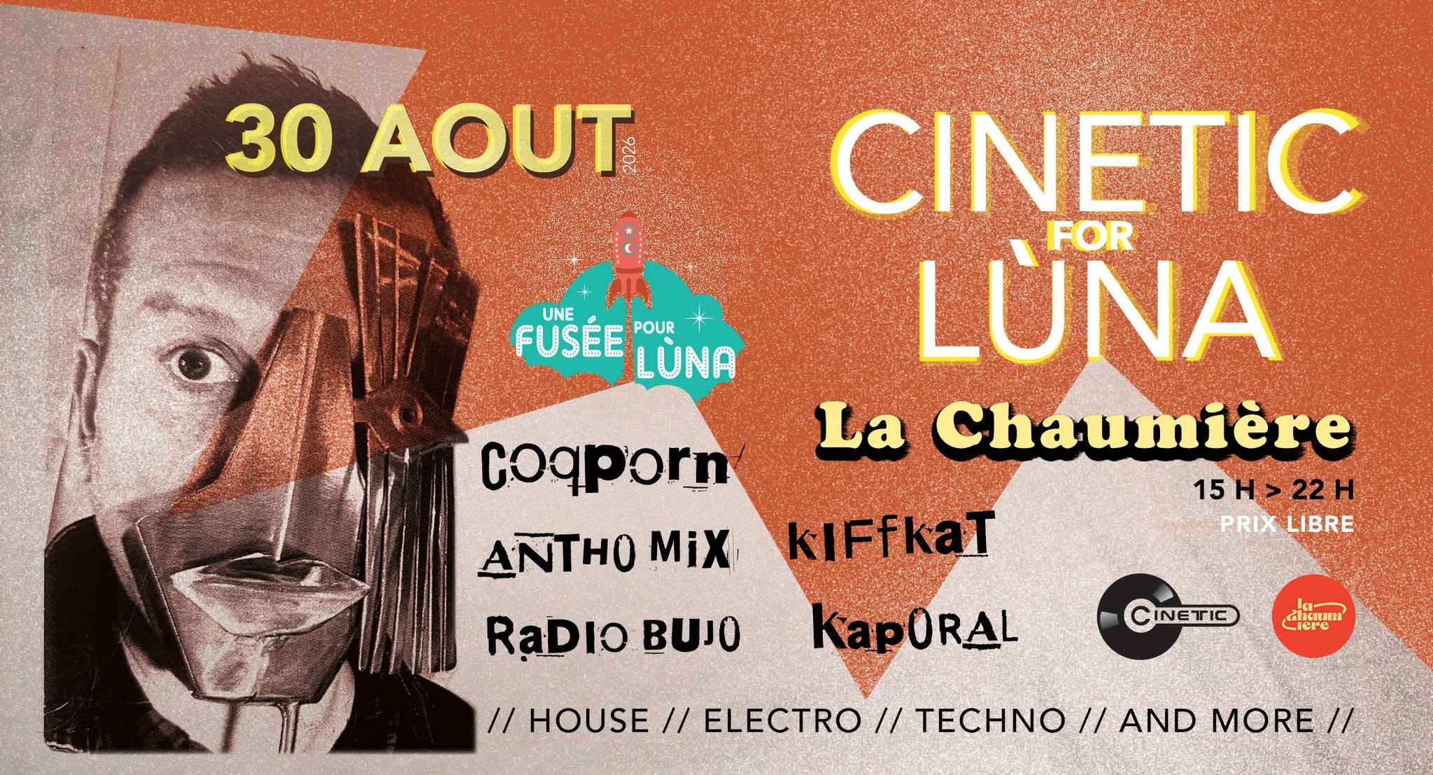 Affiche : Open Air Solidaire : Une fusée pour Luna 🚀❤️