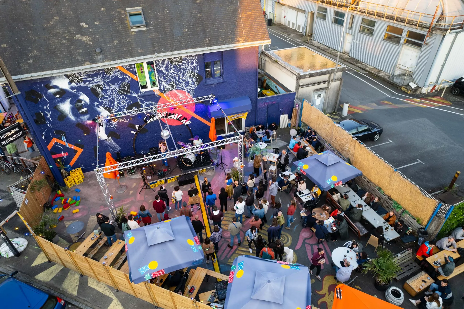Concert Turfu — ambiance
