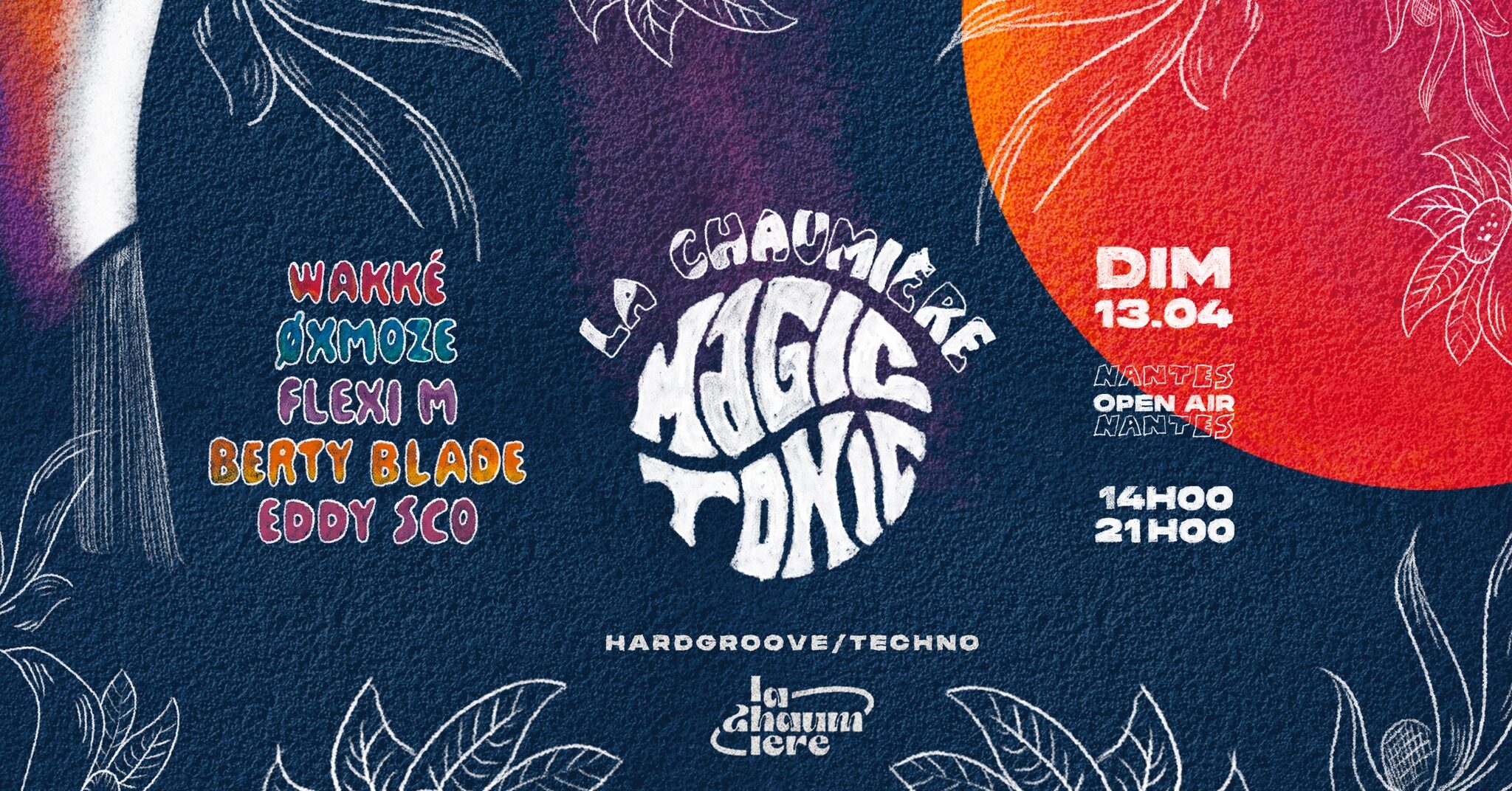 Magic Tonic X La Chaumière : Open Air – Nantes