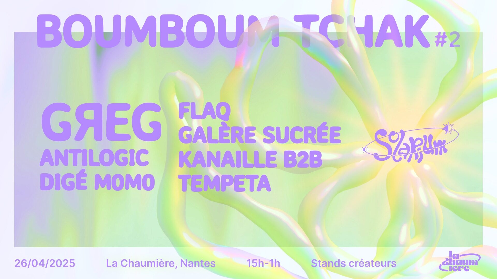 🔥 BOUMBOUM TCHAK #2 – OPEN AIR 🔥Solarium invite GЯEG !