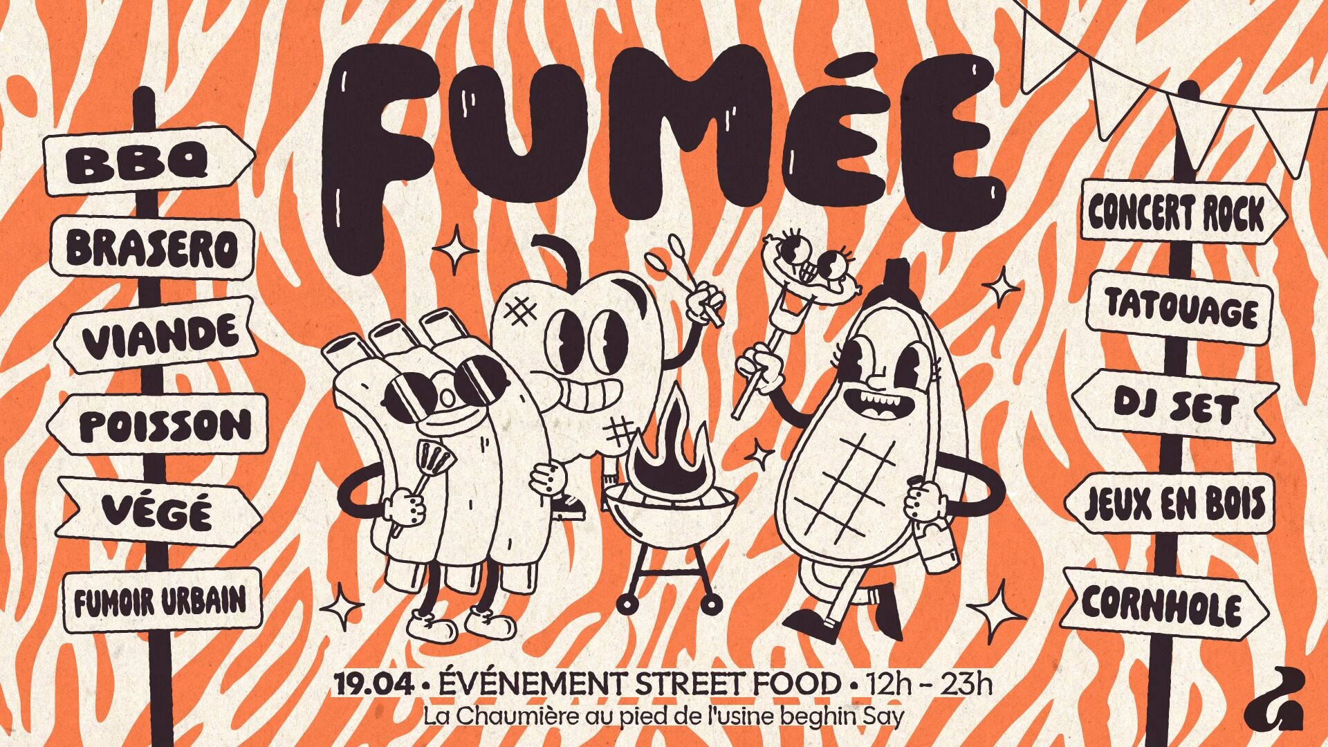 FUMÉE : Street Food Festival • La Chaumière