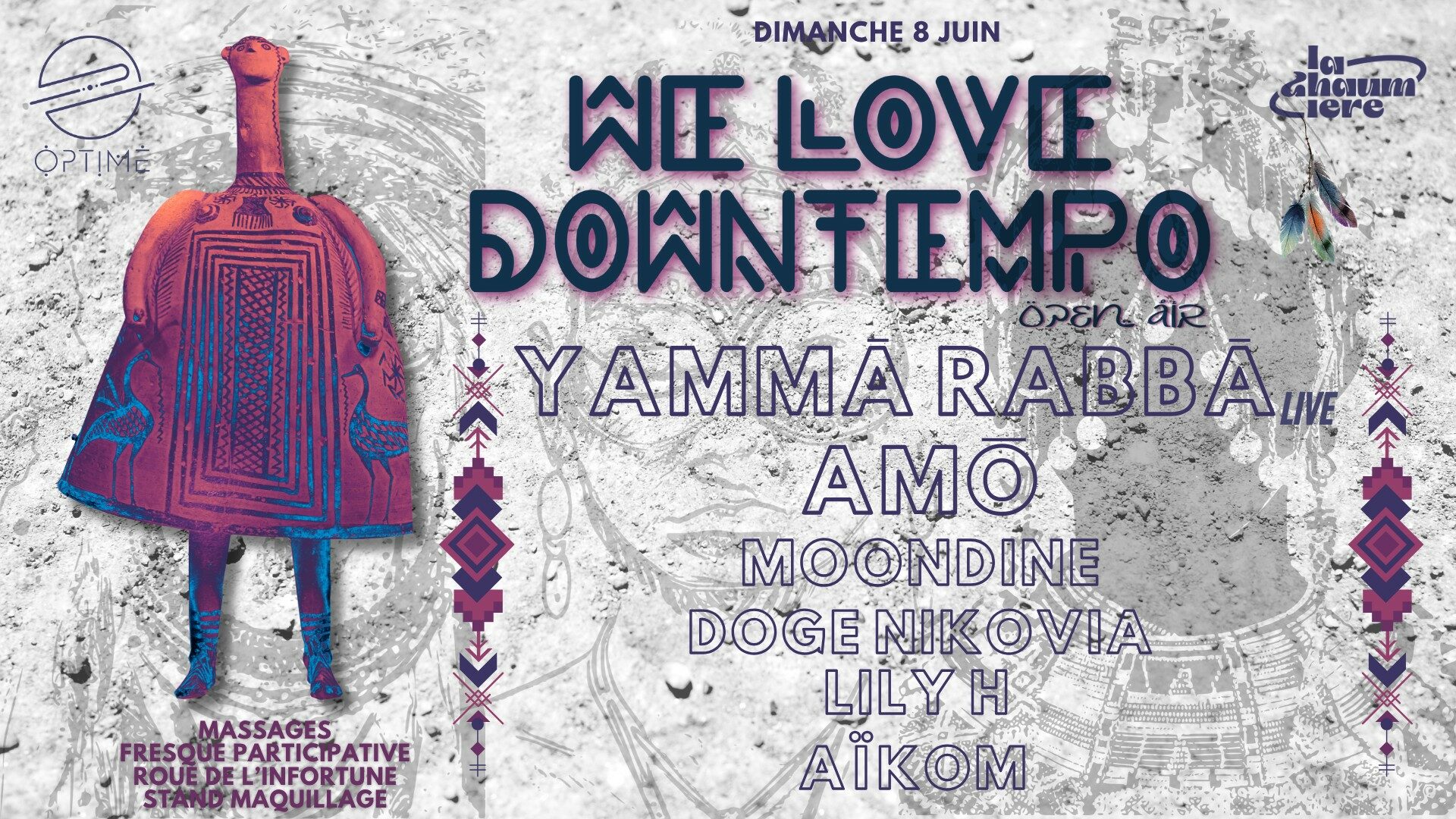 WE LOVE DOWNTEMPO w/ YAMMA RABBA / AMO / MOONDINE / AIKOM / DOGE NIKOVIA / LILY H