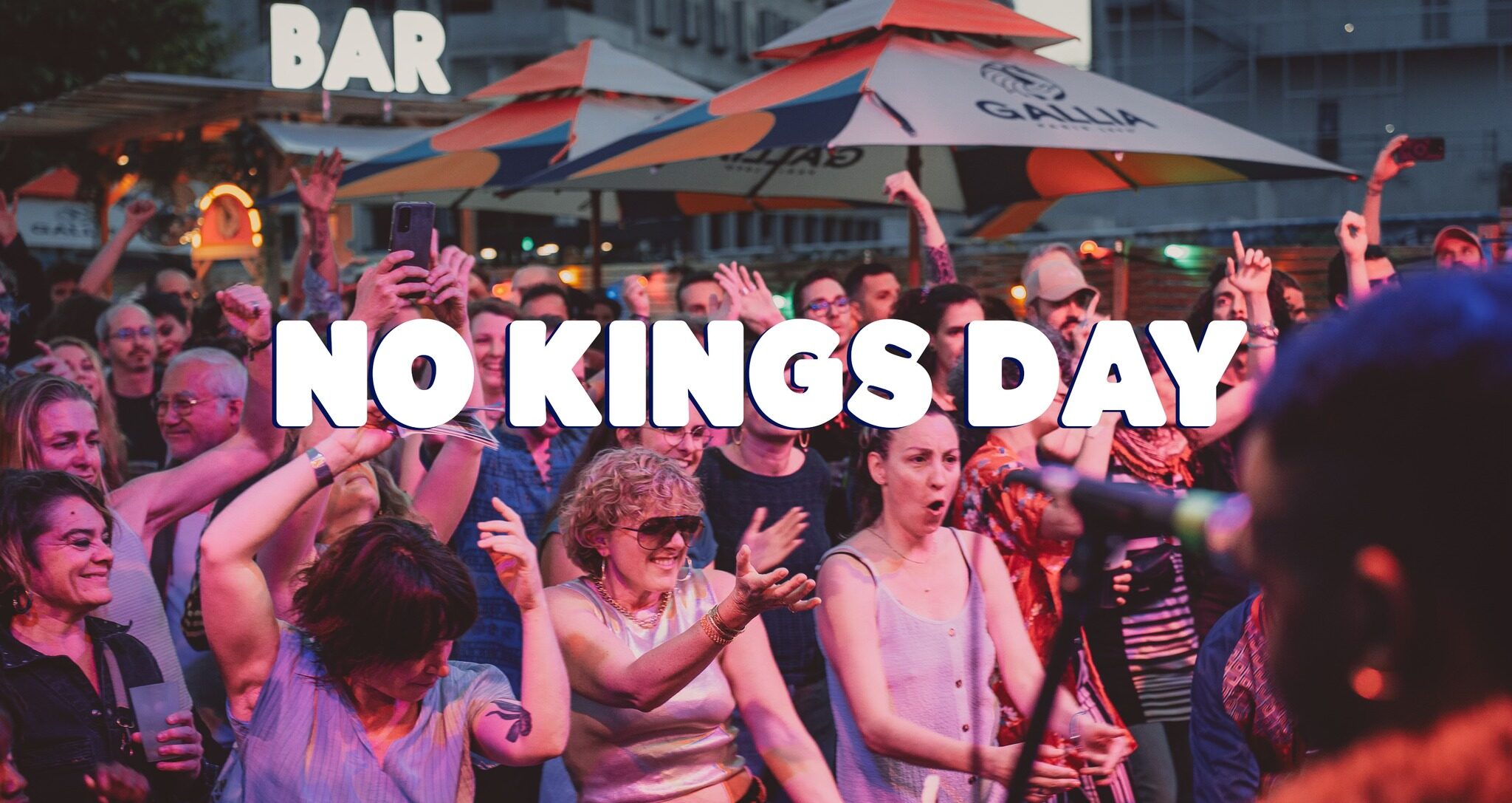 No Kings Day 🇺🇸 Week-end Anti-Trump à La Chaumière  🇺🇸