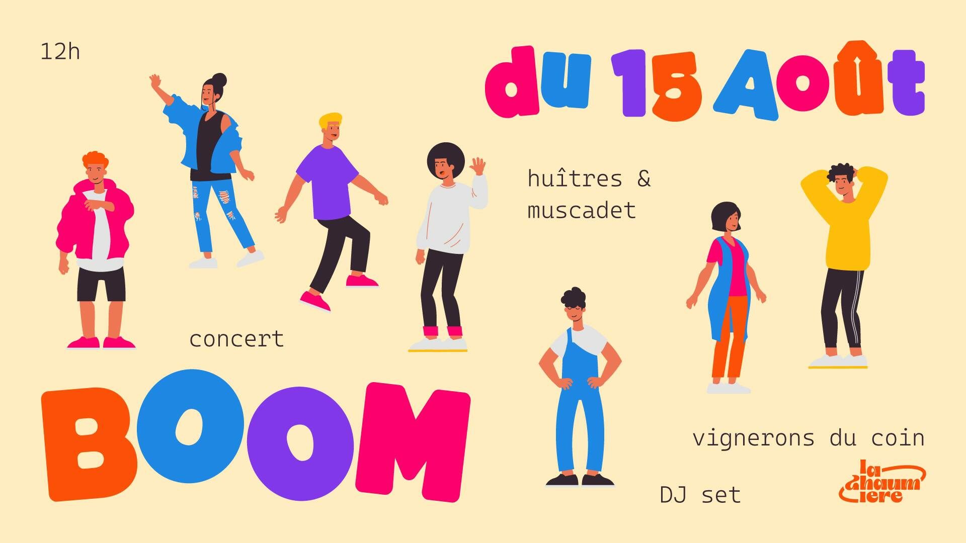 LA BOOM DU 15 AOÛT : La Fête en jour férié 🥳🙌