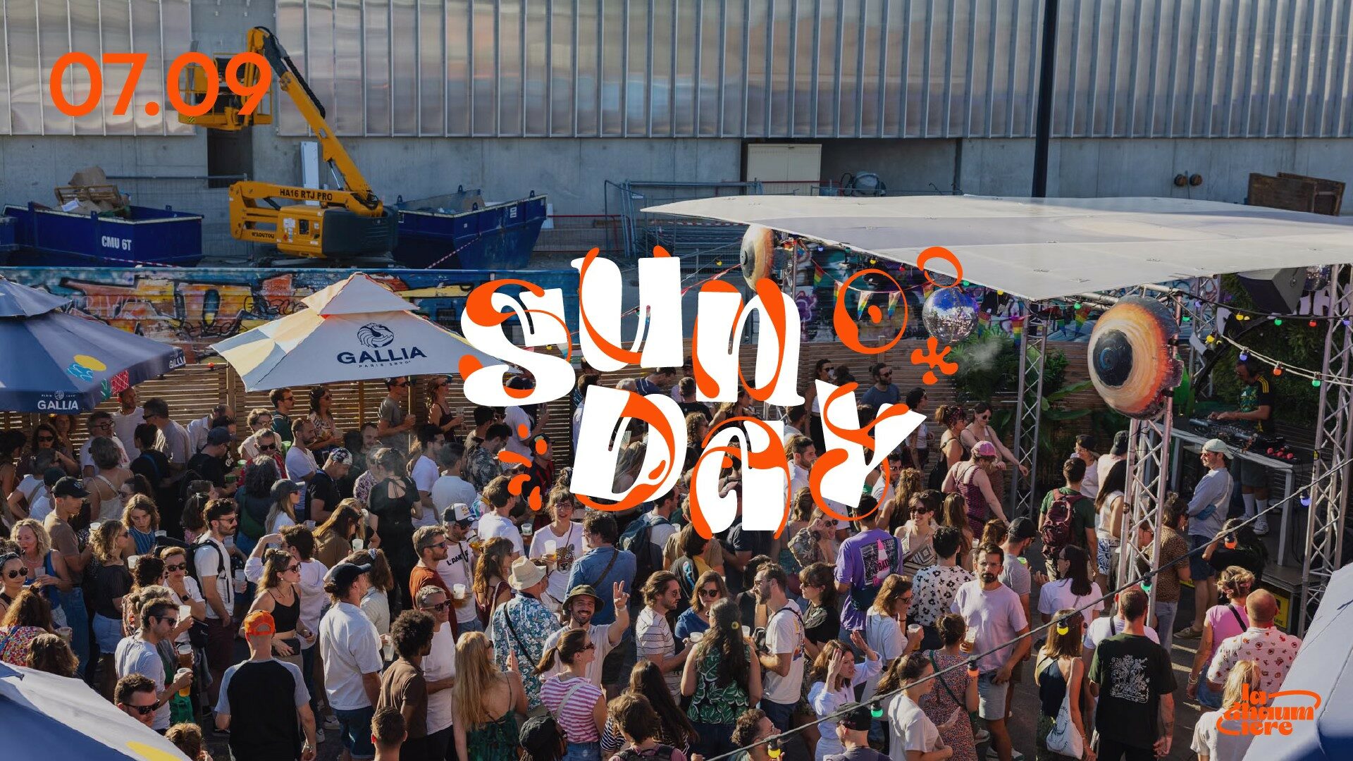 SUNDAY. Open Air Électronique 🍦 La Chaumière