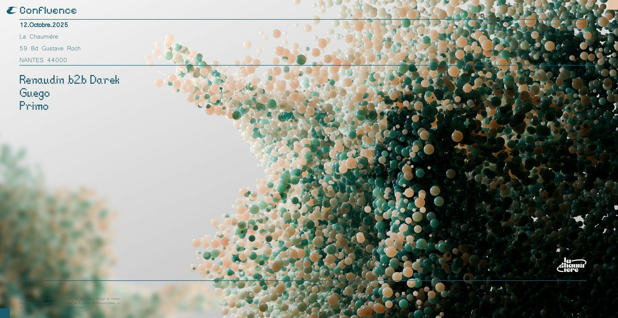 La Chaumière X Confluence : PRIMO, GUEGO, RENAUDIN B2B DAREK