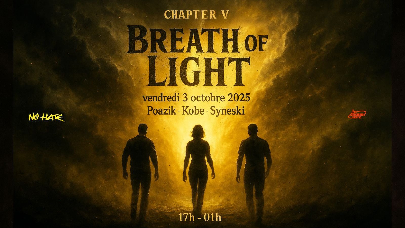 Breath Of Life : NØ HATE à La Chaumière