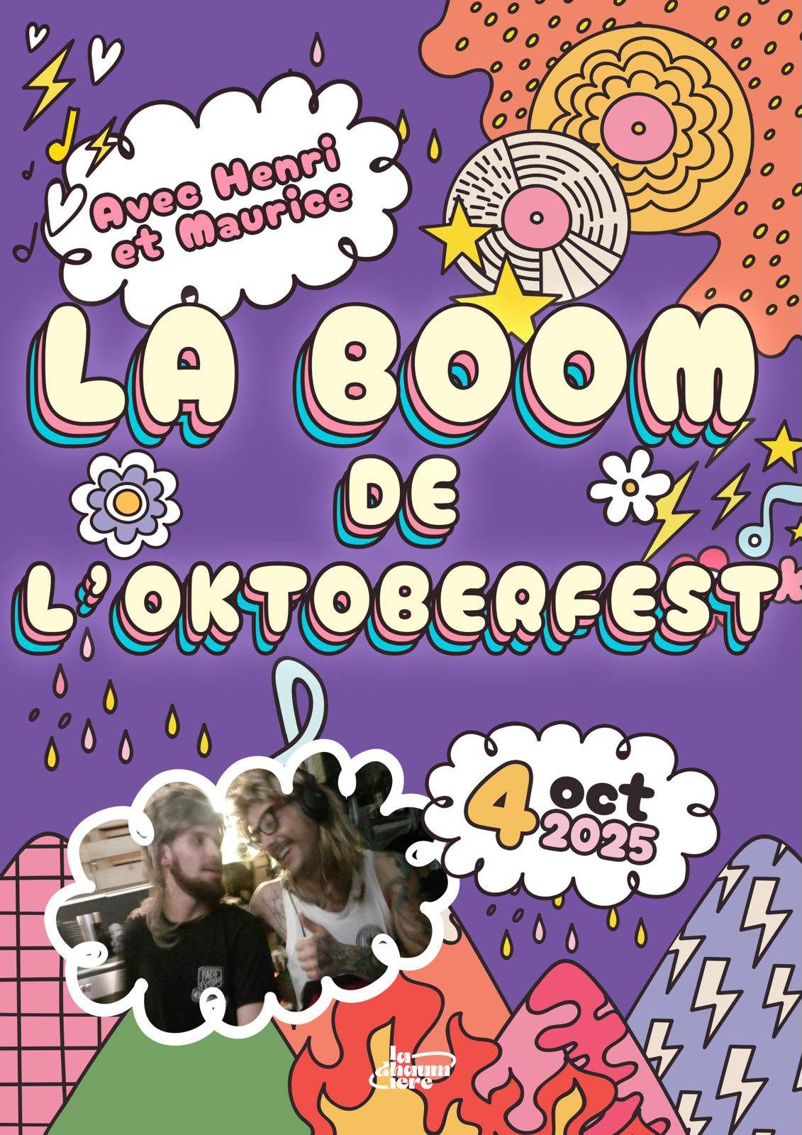 BOUM OKTOBERFEST : Henri & Maurice à La Chaumière 🍺🪩