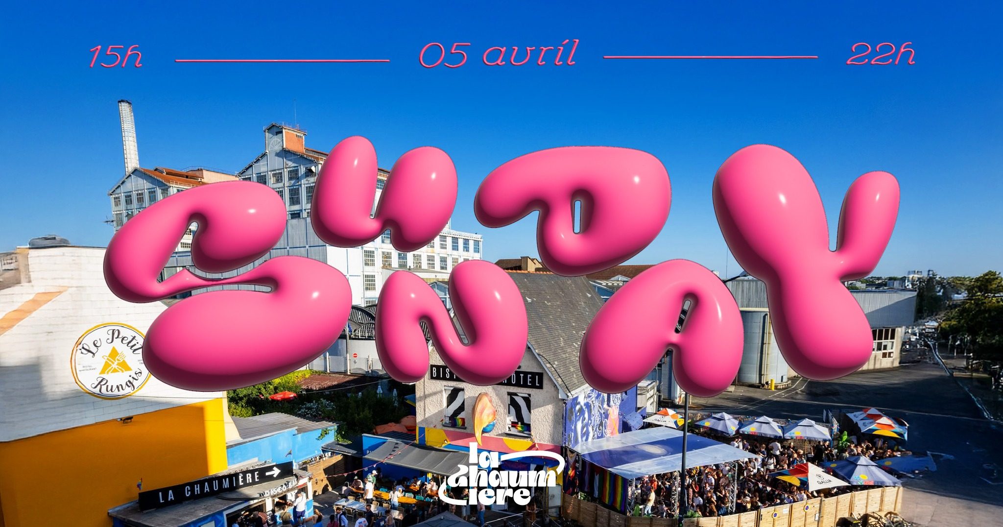 SUNDAY 🍦 Open Air Électro w/ Herr Krank @La Chaumière